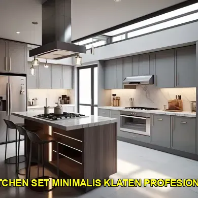 kitchen set minimalis klaten profesional
